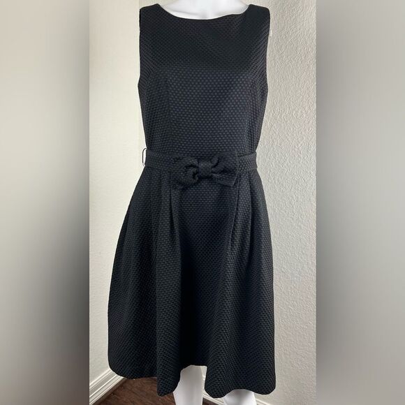 Lotus Grace Fit and Flare Bow Cocktail Dress - Picture 1 of 16